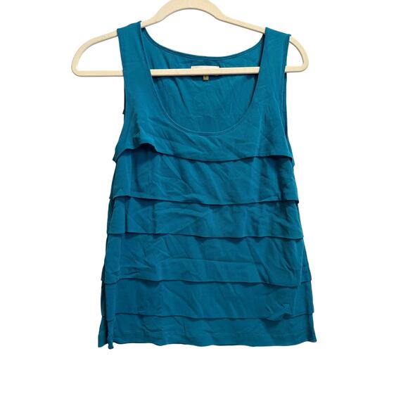 S Calvin Klein Tank Layered Sheer Y2K Top - Picture 1 of 3